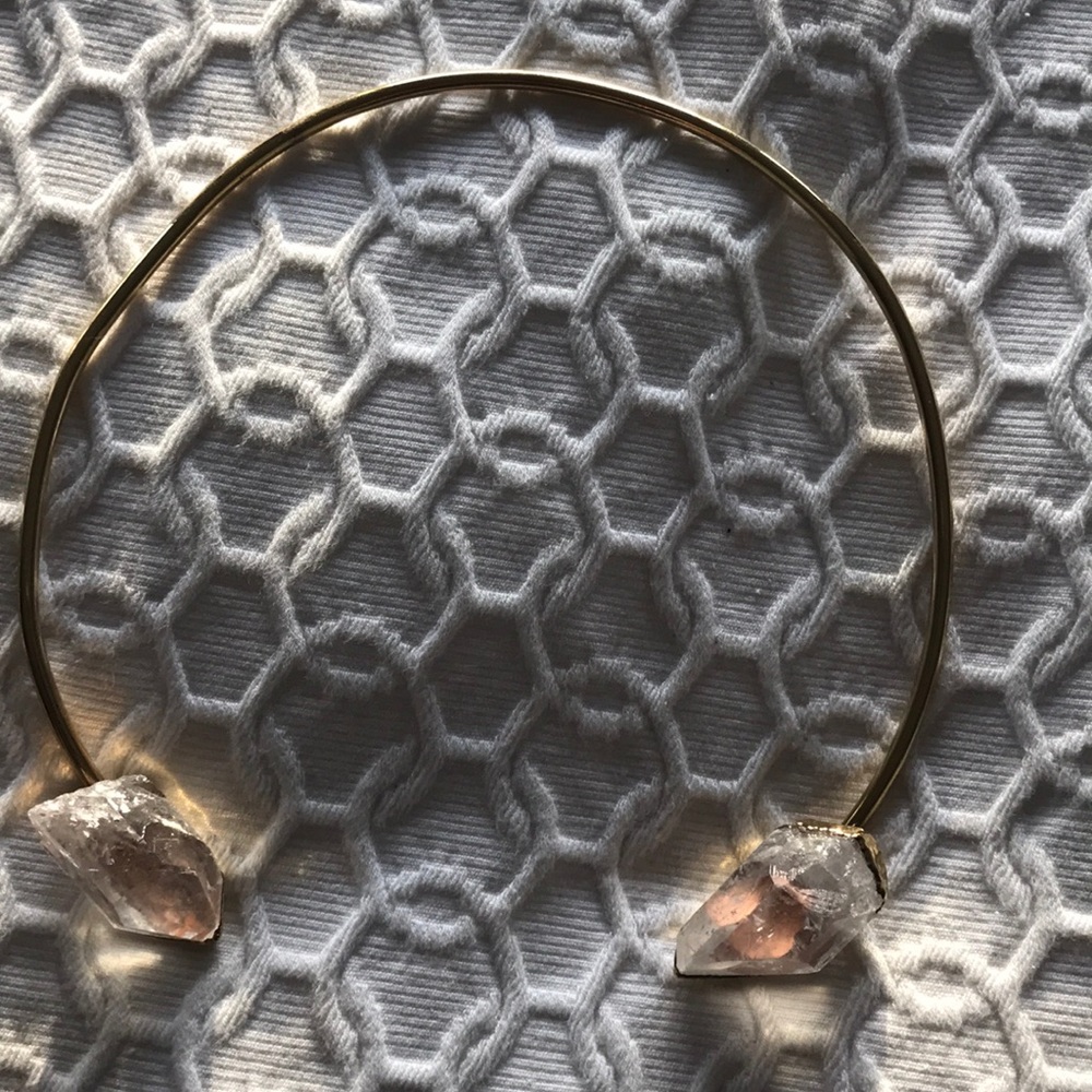 Quartz necklace